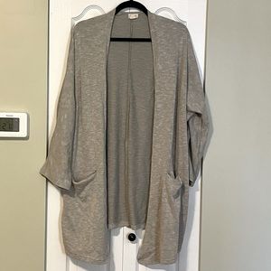 DONNI. OS open front cardigan
